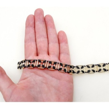 Beads Bracelet Tutorial, Beading Pattern DIY, "Becky" PDF Beadwork Instructions