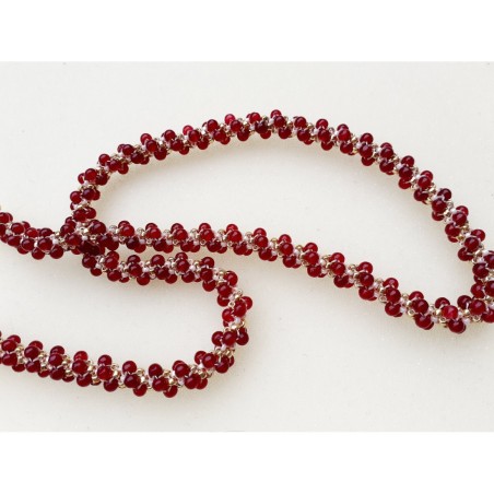 Beads Rope Pattern, DIY Beaded Jewelry, "Ivy" PDF Beading Tutorial