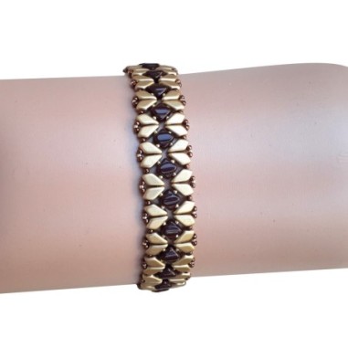Jewelry Making PDF, Beaded Bracelet DIY, "Romy" Beadwork Tutorial