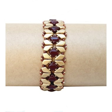 Jewelry Making PDF, Beaded Bracelet DIY, "Romy" Beadwork Tutorial